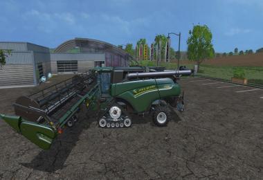 John Deere NH CR1090 John Deere Superflex Draper v2.0