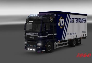 MAN Euro 6 Dettendorfer Metallic Skin