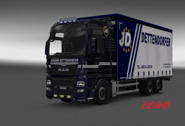 MAN Euro 6 Dettendorfer Metallic Skin