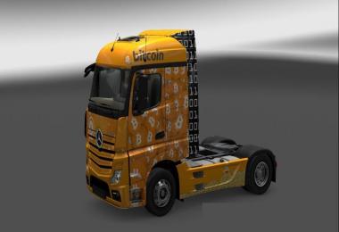 Mercedes Actros MP4 2014 Bitcoin Skin