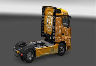 Mercedes Actros MP4 2014 Bitcoin Skin