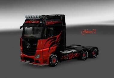 Mercedes Actros MPIV 2014 Super Star Skin