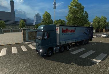 Mod MB Actros 2014 traffic