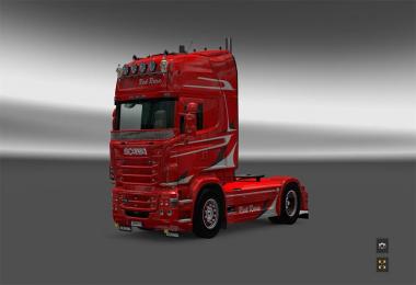 Red Rose Scania skin