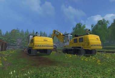 Rolo Excavator Forest Pack Beta