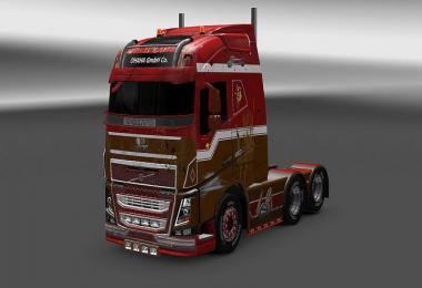 Rusty Pin Up Skin Volvo v1.0