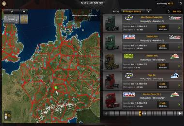 Satellite Map Backgrounds