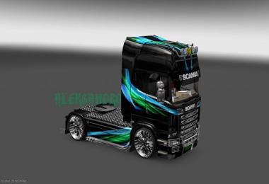 Scania Streamline Lines Skin v2.0