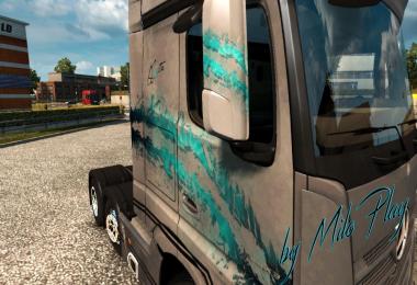 Skin MYSTIC FARBES Mercedes Actros MPIV 1.18