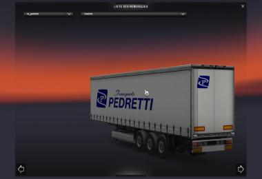 Skin Pedretti Iveco + Remorque V1