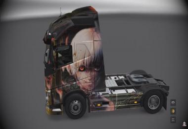 Tokyo Ghoul Skin Pack for All Trucks + Volvo Ohaha