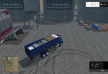 Truck Mercedes Benz 1513 For Planter and Sprayers Supply v1.0