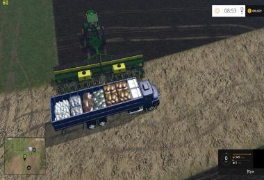 Truck Mercedes Benz 1513 For Planter and Sprayers Supply v1.0