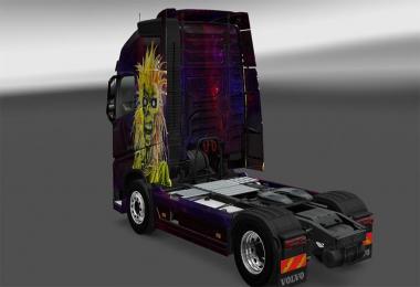 Volvo FH16 2012 BG4 Skin Iron Maiden