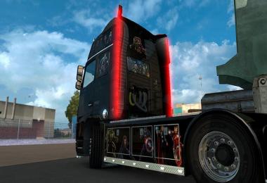 Volvo FH16 Avengers Skin V1.0