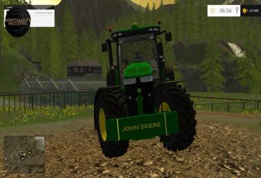 Weight John Deere 1900KG v1.1