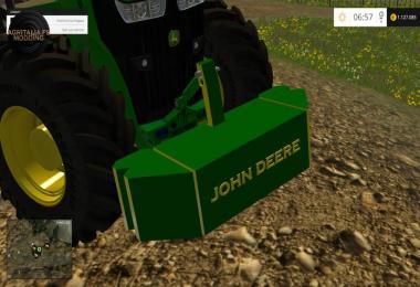 Weight John Deere 1900KG v1.1
