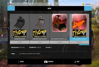 Pack COLAS suite MAN PELLE MINI CHARGEUR V1.0