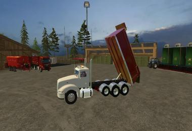 384 Petbilt Dump Bed Tri axle  V2