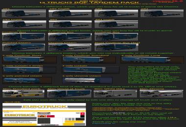 BDF Tandem Truck Pack v36.0