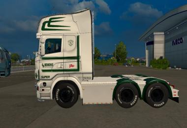 Bendiks skin for Scania RJL v1.0