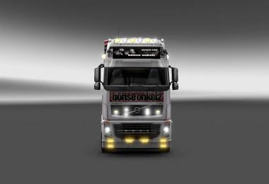 Bohse Onkelz Tour 2015 Volvo FH16 v1.0