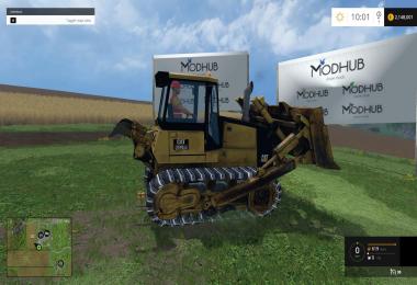 Caterpillar D6 Bulldozer v1