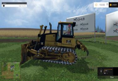 Caterpillar D6 Bulldozer v1