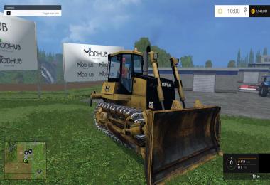 Caterpillar D6 Bulldozer v1