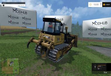Caterpillar D6 Bulldozer v1