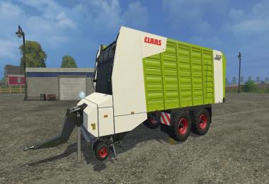 Claas Cargos 9500 4wheels chassis v1.0