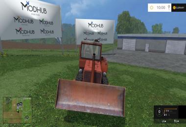 DT-75 tractor and Dozer v1.0