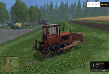 DT-75 tractor and Dozer v1.0