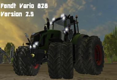 Fendt 828 Full Script Tractor v2.5