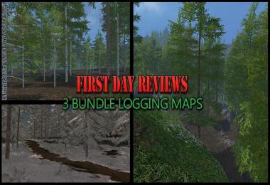 First Day Reviews - 3 Bundle Logging Maps V1.0