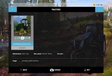 John Deere Forestry EZ Mode