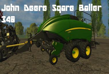 John Deere sqare baller 340 v1.2
