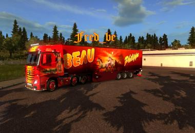 Mercedes Actros 2014 + Trailer Old Chereau 1.18.x