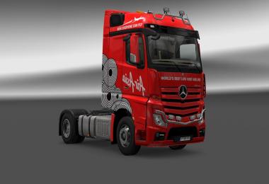 Mercedes Actros MP4 AirAsia v1.0