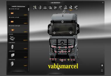 Mercedes Actros MP4 Bullbar
