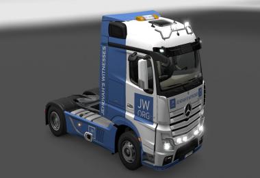 Mercedes Actros MP4 JW.org v1.0