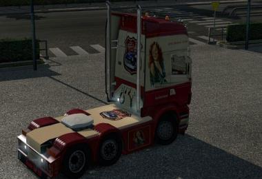 Old school lady skin