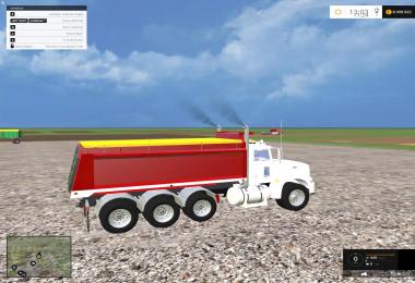 Peterbilt 384 dump v5
