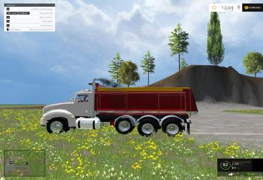 Peterbilt 384 dump v5