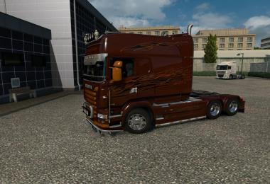 Scania RJL All chassis + 2 Skins