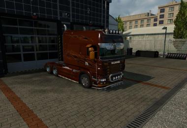 Scania RJL All chassis + 2 Skins