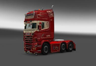 Scania RJL Van De Ridder Skin
