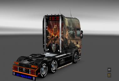 Scania RS EXC Longline WoT Skin 1.18