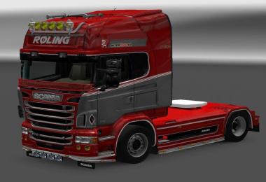Skin Pack for Scania RJL (16 Skins)