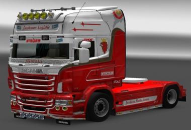 Skin Pack for Scania RJL (16 Skins)